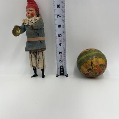 Rare Lot of 2 Antique German Toys