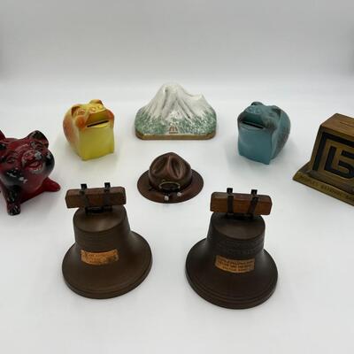 Lot of 8 Vintage Washington State Coin Banks
