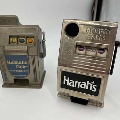 Vintage Lot of 4 Slot Machine Coin Banks