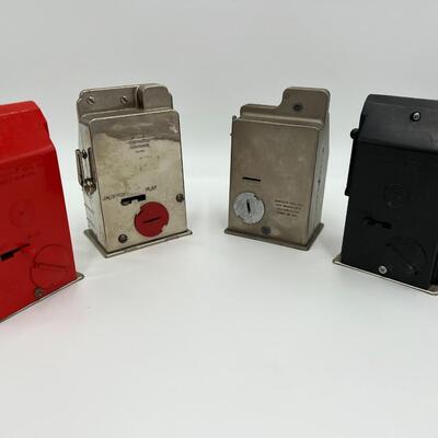 Vintage Lot of 4 Slot Machine Coin Banks