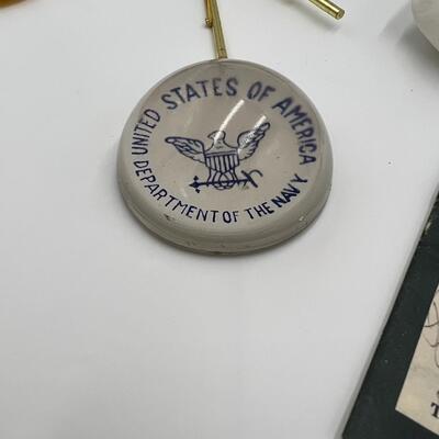 Rare Lot of Antique Navy Collectibles and Ephemera