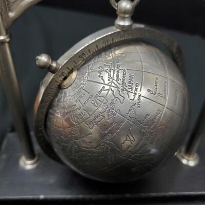 Suspended Metal Desk top Globe