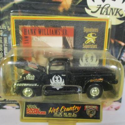 Hank Williams Jr. Truck & Dale Earnhardt Car