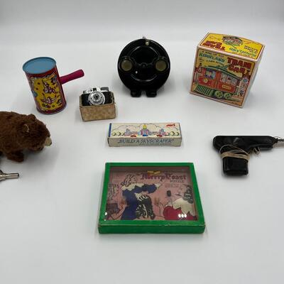Lot of 8 Vintage Antique Toys