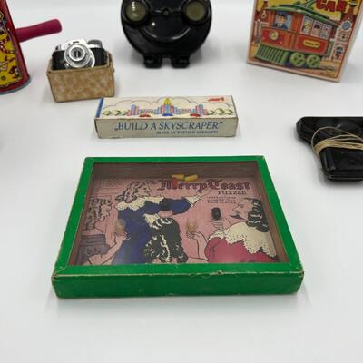 Lot of 8 Vintage Antique Toys