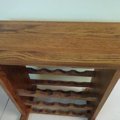 LOT 454. WINE RACK