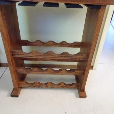 LOT 454. WINE RACK