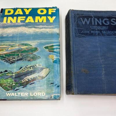 Lot of 10 War Related Vintage Books 1920s 1930s 1940s 1950s 1960s