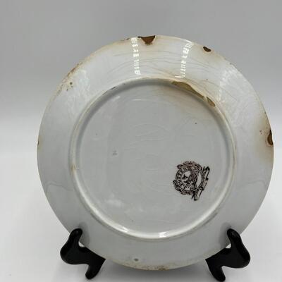 Very Rare 1880 Commemorative James A. Garfield Plate