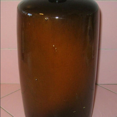 MS Antique Owens Art Pottery Arts & Crafts 10" Vase Utopian Line Hand Painted