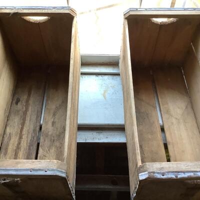 Old Wooden Veggie Crates