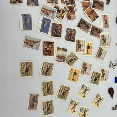 Large Lot of Antique Cracker Jacks Toys
