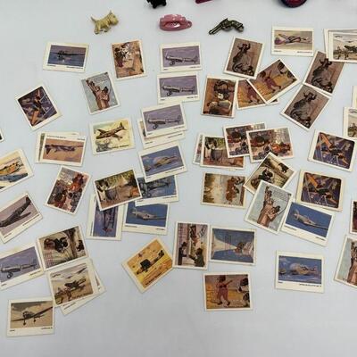 Large Lot of Antique Cracker Jacks Toys