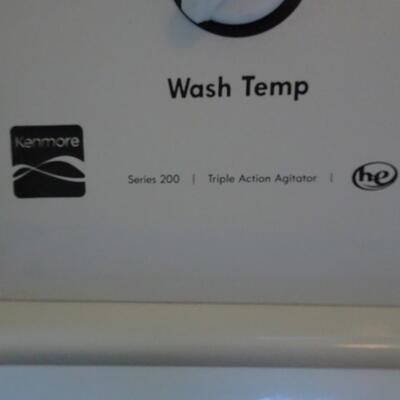 LOT 474. KENMORE WASHING MACHINE SERIES 200