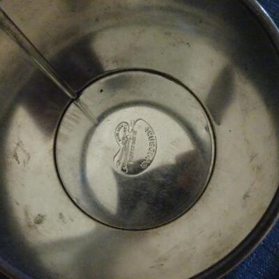 LOT 480. VINTAGE METAL CANISTER SET