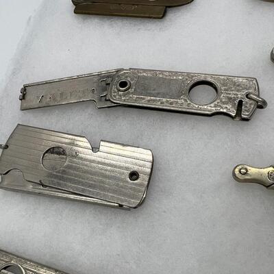 Lot of 12 Vintage Antique Cigar Cutters
