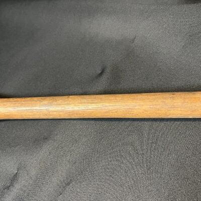 Antique Civil War Era Wood Handmade Crutch