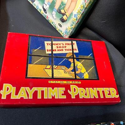 Lot of 9 Vintage Boxed Toy Games