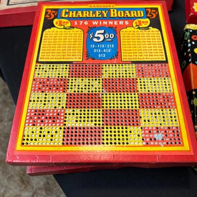 Lot of 9 Vintage Boxed Toy Games