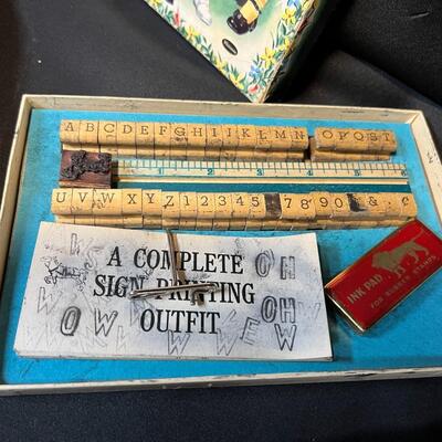 Lot of 9 Vintage Boxed Toy Games