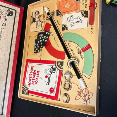 Lot of 9 Vintage Boxed Toy Games