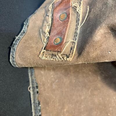 Rare WW2 Swedish Mountain Trooper Ducted Canvas Backpack