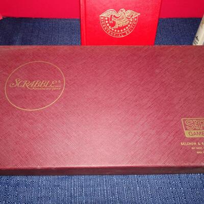LOT 495. TWO BOOKS AND TWO GAME