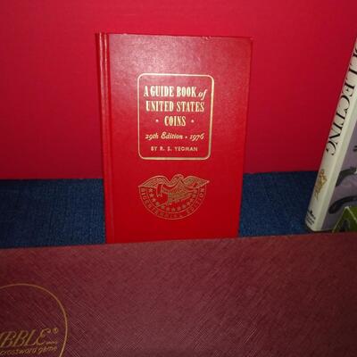 LOT 495. TWO BOOKS AND TWO GAME