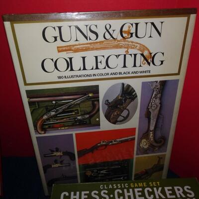 LOT 495. TWO BOOKS AND TWO GAME
