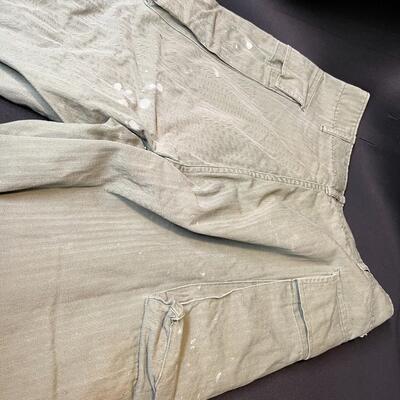 WW2 US Army M43 HBT Trousers 34 W x 33L