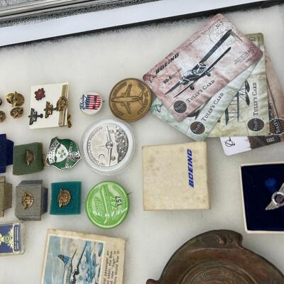 Large Lot of Seattle and Washington Related Buttons and Ephemera