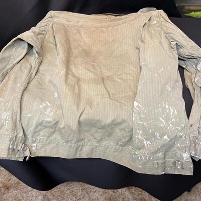 WW2 M37 Sage Green 13 Star Button Jacket with Calvery Collar