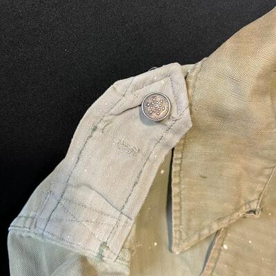 WW2 M37 Sage Green 13 Star Button Jacket with Calvery Collar