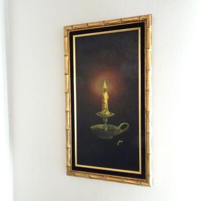 LOT 514.   OIL PAINTING ART