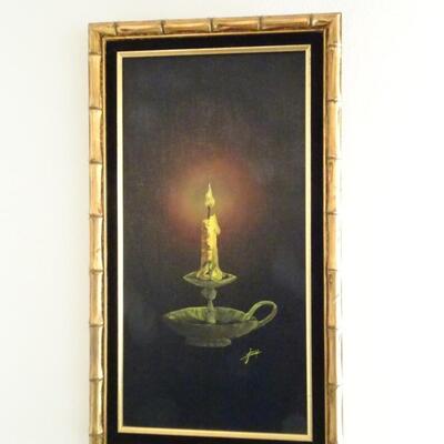 LOT 514.   OIL PAINTING ART