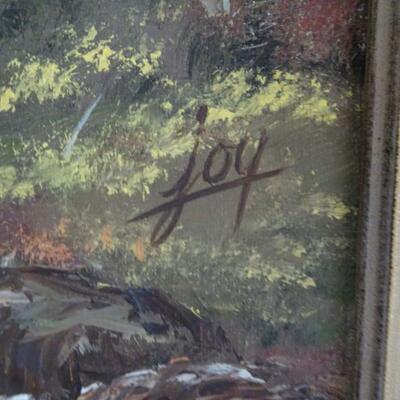 LOT 522. OIL PAINTING