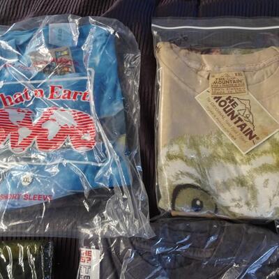 LOT 526.    ELEVEN  XXL MENS T SHIRTS STILL IN PACKAGE