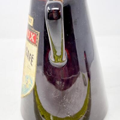 VINTAGE LEROUX CRÃŠME DE CAFÃ‰ LIQUER 4/5 QT DECANTER