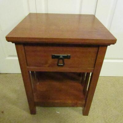 LOT 5  MISSION STYLE NIGHTSTAND