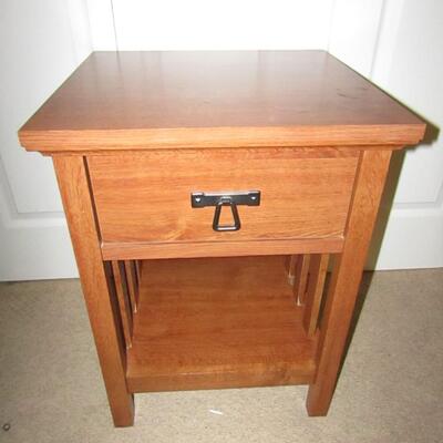 LOT 5  MISSION STYLE NIGHTSTAND