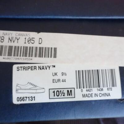 LOT 535. 3 PAIR OF SPERRY TOP SIDERS