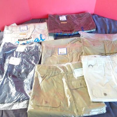 LOT 538. SEVEN SETS OF MENS SHORTS STILL IN PACKAGE
