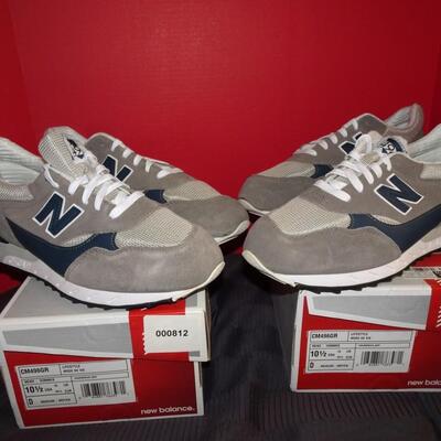 LOT # 541  TWO PAIR OF NEW BALANCE SHOES  SIZE 10.5 NEW IN BOX