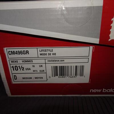 LOT # 541  TWO PAIR OF NEW BALANCE SHOES  SIZE 10.5 NEW IN BOX