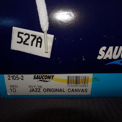 LOT 542.  TWO PAIR SAUCONY SIZE 10 SHOES