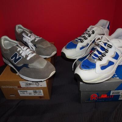 LOT 543. NEW BALANCE AND RYDELL SHOES  (USED)