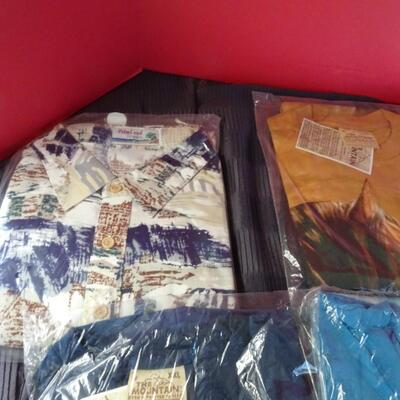 LOT 546. SEVEN MENS POLO SHIRTS XXL NEW IN PACKAGE