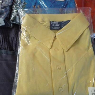 LOT 546. SEVEN MENS POLO SHIRTS XXL NEW IN PACKAGE