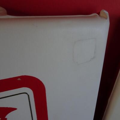 LOT 547.  VINTAGE USC SEAT CUSHIONS