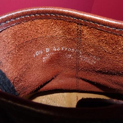 LOT 550. THREE PAIR OF MENS BOOTS SIZE 10.5